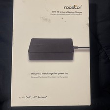 Rocstor Premium 90W Universal Laptop Charger with Interchangeable Tips picture