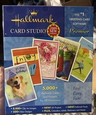 Hallmark Card Studio 2009 Premier CD-ROM Windows New Sealed NOS picture
