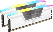 Corsair Vengeance RGB 32GB (2x16GB) DDR5-6000 CL36 White RAM New Sealed picture
