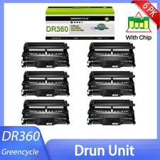 6PK DR360 Black High Yield Drum Unit Compatible with Brother MFC-7345N MFC-7440N picture