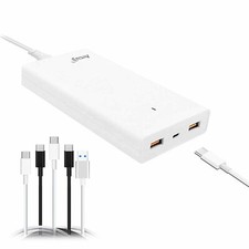 Atcuji 130W 90W PD USB C Charger Dell Latitude 13 15 Laptop Tablet Smartphone picture