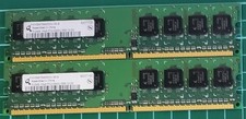 GoldenRAM INFINEON 1GB (512MB x 2) 667MHz HYS64T64000HU-3S-B DD2 RAM TESTED picture