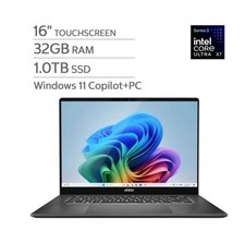 MSI Prestige 16 Flip AI+ 16in 2.8K OLED Touch Core Ultra  32GB 1TB picture
