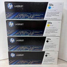 GENUINE HP 131A Toner Set CF210A CF210A CF211A CF212A CF210AQ1 M251 M276 SEALED picture