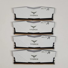 TeamGroup T-Force Delta RGB 32GB (4x8GB) RAM DDR4 3200MHz TF4D48G3200HC16CBK picture