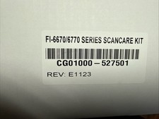 NEW SEALED Fujitsu fi-6670/6770 Series ScanCare Scanner Kit CG01000-527501 picture