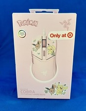 Razer Cobra Pokemon Eevee & Pikachu Edition Pink Wired USB-C Mouse 8500 DPI picture