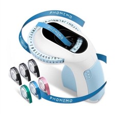 Phomemo E975 Embossing Label Maker Machine with 6PK Tapes, Vintage Label Makers picture