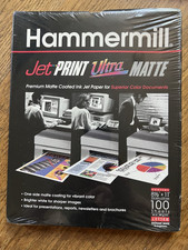 Hammermill Ultra Premium Matte Inkjat Paper Superior Color 100 Sheets 8.5 x 11 picture