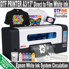 DTF Ink Printer A3 T-Shirt Printing Machine Direct to Film Heat Transfer Bundle picture