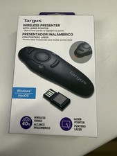 Targus Wireless Presentation Remote Laser Pointer Mac Windows USB Receiver picture