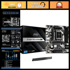 Micro ATX Motherboard LGA1700, DDR4 5333+ OC, PCIe 4.0, Wi-Fi 6E, 2.5G LAN picture