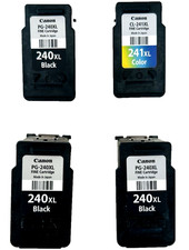 Lot Of 4 Empty Genuine Canon Ink Cartridges PG 240 XL & CL-241 XL Japan 