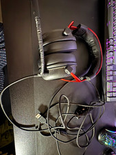 HyperX Cloud II USB Over-Ear Gaming Headset Boom Mic Replaceable Earpads picture