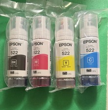 Genuine Epson 522 Ink Combo Pack for ET-2400 ET-2840-ET-4810-OEM-4PK picture