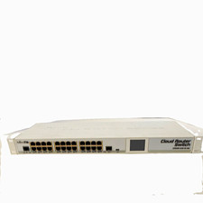 MikroTik CRS125-24G-1S+RM Cloud Router Switch 24-Port Gigabit SFP+ - SFP+ Broken picture