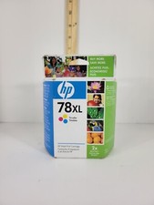 HP 78XL Tri-Color Ink Cartridge HIGH YIELD C6578AN OEM NEW Genuine Sealed Expire picture