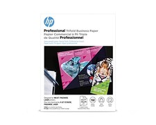 HP Professional Tri-fold 8.5x11 in, 48 lb, Glossy 150 Sheets 4WN12A - White picture