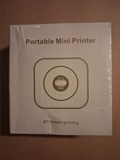 Portable Mini Bluetooth Thermal Printer Pocket Label Photo iOS Android picture