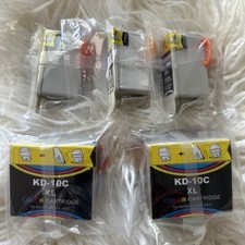 5 Pack KD-10Bk XL, KD-10C XL Compatible Ink Cartridges, Kodak ESP, Color & Black picture