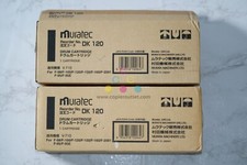 2 OEM Muratec F-98,F-100,F-120,F-150,F-160 Black Drum Cartridges DK 120 / DK120 picture