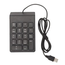 18-Key Wired Numeric Keypad – USB Plug and Play Ergonomic Mini Number Pad for... picture