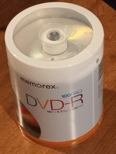 Memorex 100 Pack DVD+R 16x 4.7GB – Brand New Sealed picture