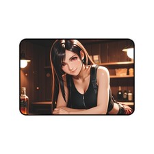 Tifa Lockhart Final Fantasy VII Desk Mat | Seventh Heaven Bar picture