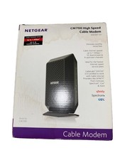 NETGEAR CM700-100NAS Cable Modem Speed UpTo 1.4 Gbps 32x8 Channel Bonding  CM700 picture