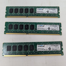 Crucial 6GB (3x2GB) DDR3-1066 PC3-8500 ECC Unbuffered RAM picture