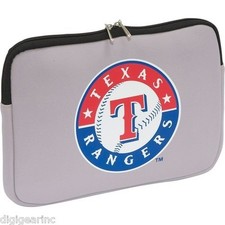 MLB Licensed Texas Rangers Laptop Notebook Sleeve Case Bag  15