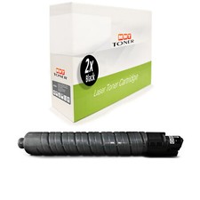 2x MWT Toner Black replaces Ricoh MPC4503K 841853 picture