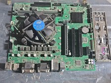 ASUS PRO H410M-C LGA1200 Intel W/10th Gen i3-10100 CPU Motherboard i/O #y10 picture