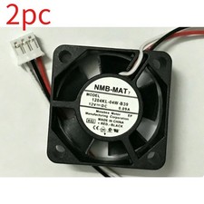 2pc NMB 1204KL-04W-B39 12V 0.09A 3CM 3010 30mm 3-wire mute cooling fan 3pin picture