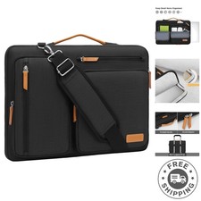 Luxury Travel Laptop Shoulder Bag for 17-17.3 inch Devices with Trolley Belt picture