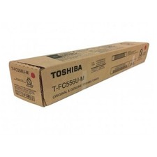 TOSHIBA T-FC556U-M Magenta Toner Cartridge Genuine OEM Original picture