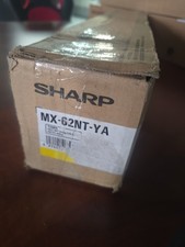 Genuine Sharp Color Toner Cartridge MX-62NT-YA Yellow NEW picture