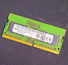 Micron 8GB DDR4 SO-DIMM PC4-3200AA 260-Pin Laptop RAM MTA4ATF1G64HZ picture