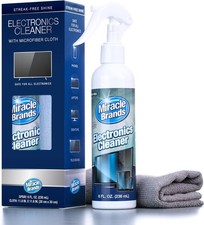 Screen Cleaner Spray (8oz) – Best Large Cleaning Kit for LCD LED OLED TV, Smart picture