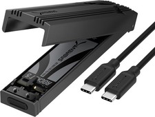 SABRENT USB C NVMe Enclosure & Reader M 2 PCIe SSD 10Gbps (EC PNVO) Tool free M picture