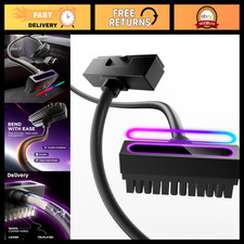 24PIN ARGB LED PC PSU Extension Cable, Copper Wire, 2000W Power, Minimalist Desi picture