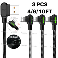 Mcdodo 90 Degree Elbow USB Cable Charger Cord For iPhone 6 7 8 X 11 12 13 14 Pro picture