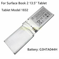 18Wh New Tablet Battery G3HTA044H For Microsoft Surface Book 2 13.5