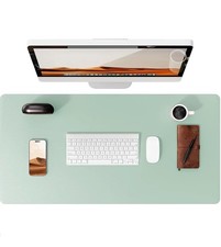 Large Mouse Pad Non-Slip PU Leather Desk Protector for Laptop and Keyboard picture