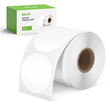 Nelko 2x2 White Thermal Label Roll 750 Labels Compatible with PL70E Printer picture
