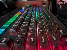 Sablute GK21 Wired RGB Gaming Keyboard - Ultra Silent Membrane, Audio Sync Strip picture