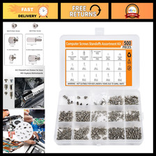 500PCS M.2 SSD Screw & Standoff Kit for Laptop/PC - Compatible with Asus, MSI, D picture