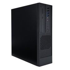 In-Win CK709.FF300TB3 9L S.F.F. Slim Chassis 3.5 2.5 HDD USB mATX mITX BK picture
