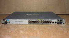 HP J9138A 2520-24-PoE Switch 24-Port PoE 10/100 + 2x Gigabit + 4x SFP + RM EARS picture