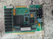 Retro Vintage Western Digital Paradise PVGA1A-JK VGA  256KB 8bit ISA Tested Good picture